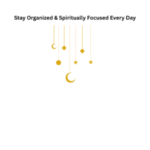 Daily Islamic Planner (Printable PDF)